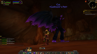 Also Golinoni’s pet cat would sometimes turn into a demon for some reason.